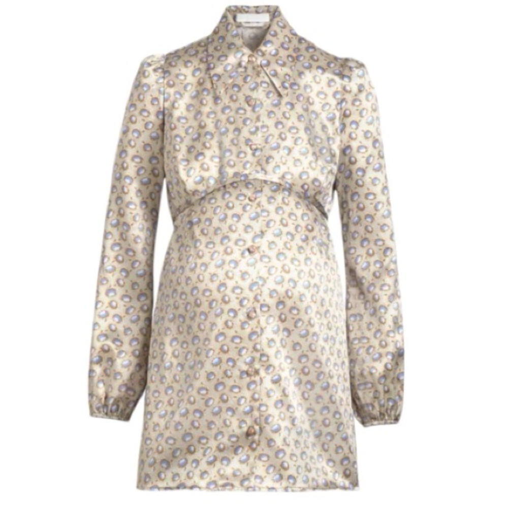 NWT Bianca Balti the Wilshire silk dress
